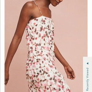 Anthropologie tiered polka dot dress!!!!💕🎀